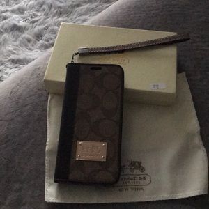 Coach phone case